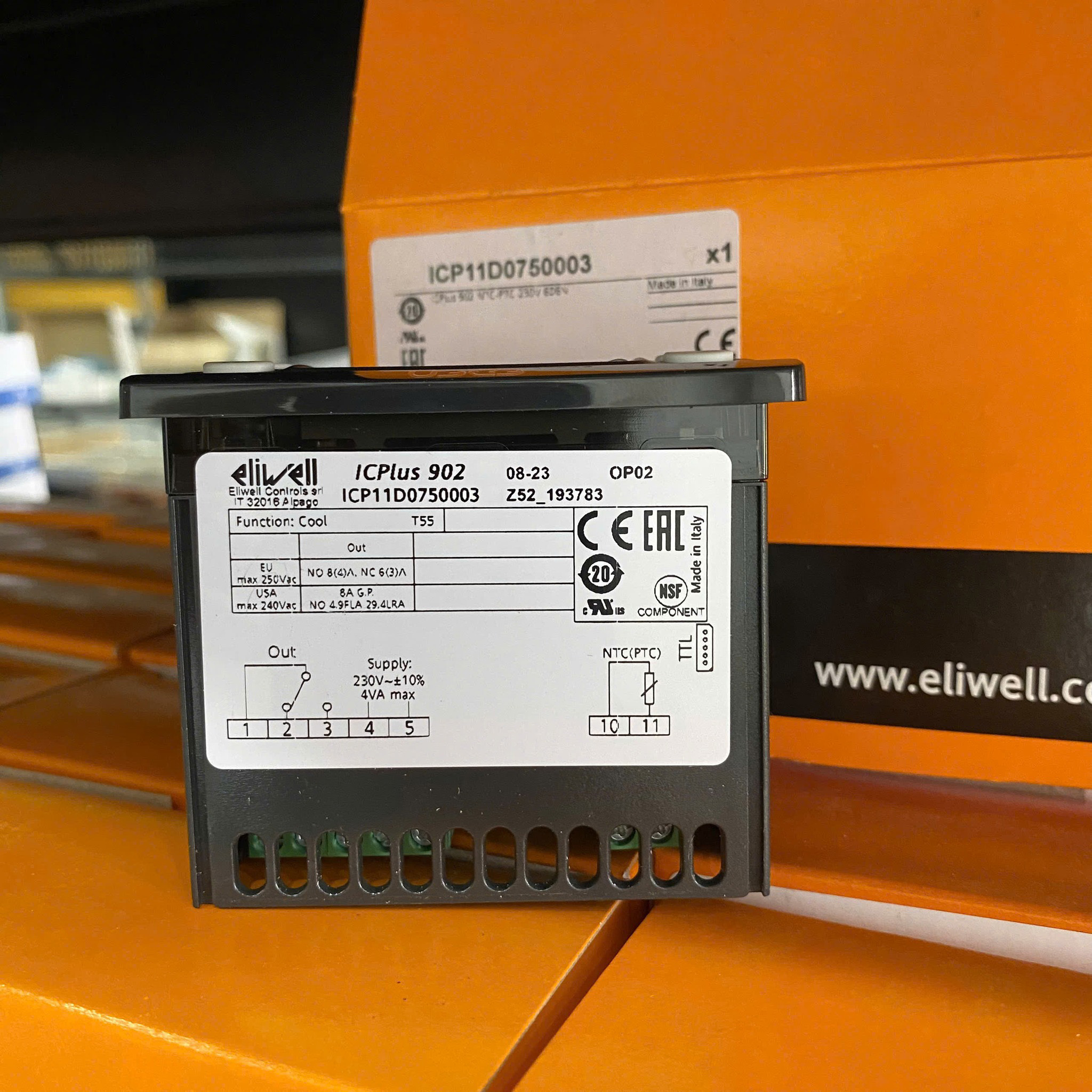 Bộ điều khiển nhiệt độ Eliwell ICPlus 902 - Hình ảnh 3