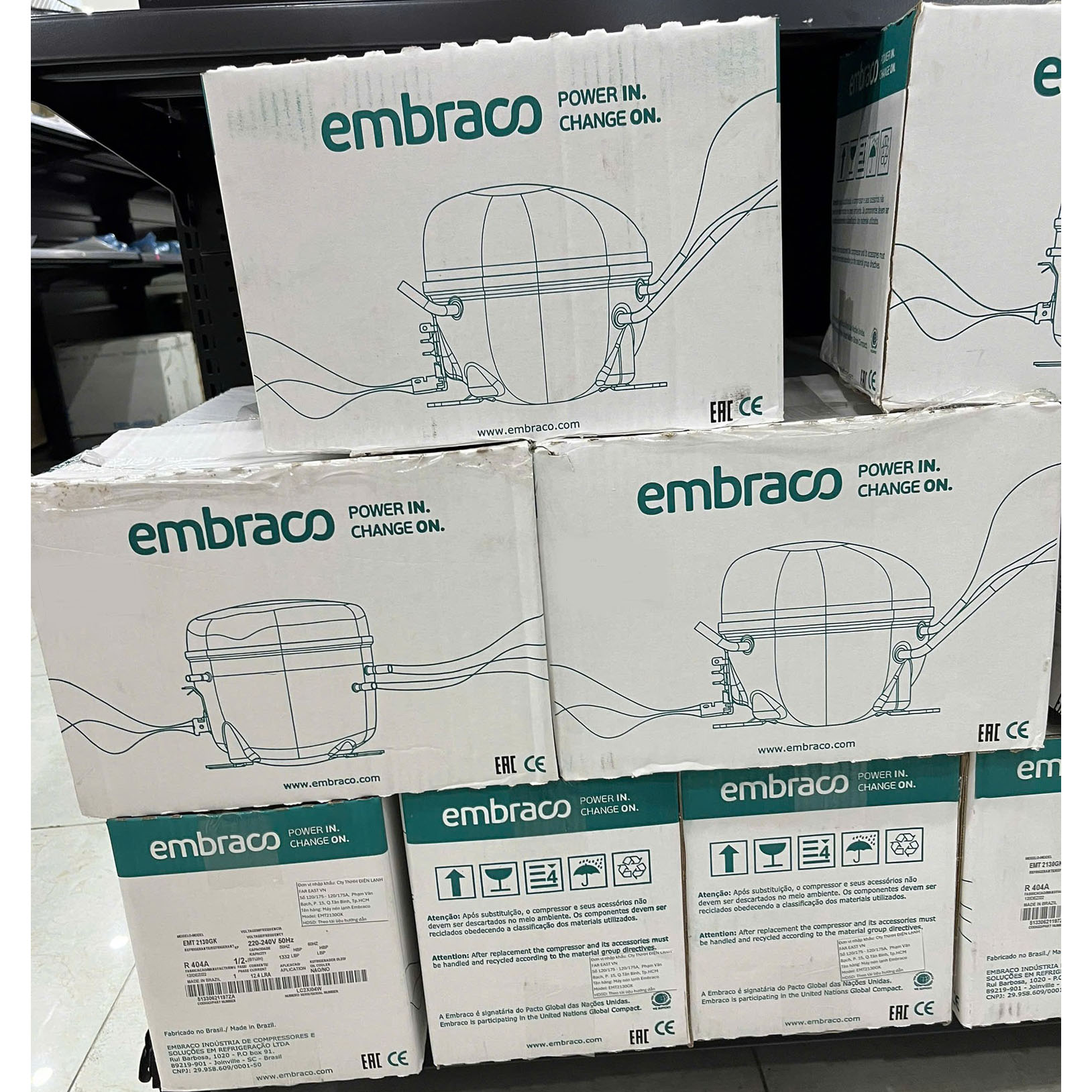 Máy Nén Embraco EMT2130GK - Hình ảnh 2